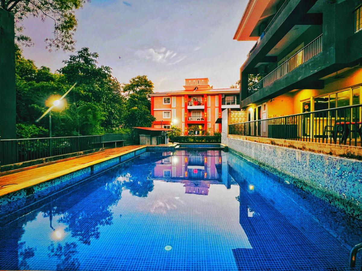 2Bhk Stunning Apartment With Pool Vagator Exteriér fotografie